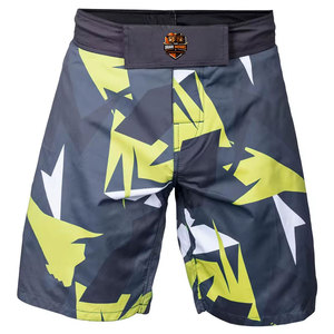 Shorts de grappling légers, à séchage rapide et durables pour hommes, avec logo frontal, pour l'entraînement de Jiu-Jitsu, la gym et la conditionnement physique. - Product Image 1