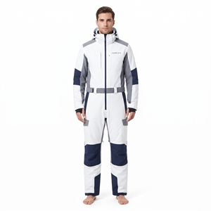 Traje de Esquí de una Pieza Impermeable, Cortavientos y Transpirable -Tex 500g con Cremallera para Adultos, Talla Grande, para Invierno y Nieve - Product Image 1