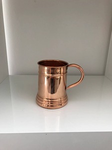 Verre à eau en cuivre certifié, testé en laboratoire, finition lisse, fourniture de verres à eau en cuivre - Product Image 5