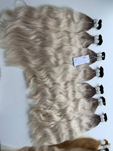 Extensions de cheveux humains en vrac de haute qualité pour les styles ombrés du Vietnam Natural Wave Performing All Styles Price Vente en gros - Product Image 4