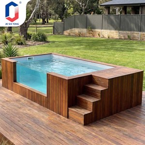 Kit de Piscina de Fibra de Vidrio de Fácil Instalación, Protección UV, Diseño Ecológico para Espacios Exteriores, Piscina de Fibra de Vidrio Estilo Resort para Diversión Familiar - Product Image 6