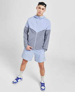 Venta al por mayor de chaqueta de lluvia personalizada para hombre a prueba de viento impermeable transpirable 100% poliéster forro estilo de trabajo chaqueta al aire libre para hombre - Product Image 1