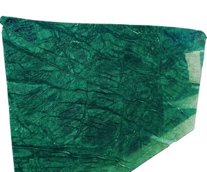 Losa de mármol verde bosque Premium India acabado superficial pulido moderno para elegantes interiores de villas de lujo exteriores naturales - Product Image 1