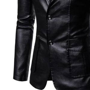 Chaqueta Blazer de Cuero para Hombre de Uso Rápido, Alta Calidad, Diseños Más Demandados, Ligera, Chaqueta Blazer de Cuero para Hombre de Última Tendencia - Product Image 4