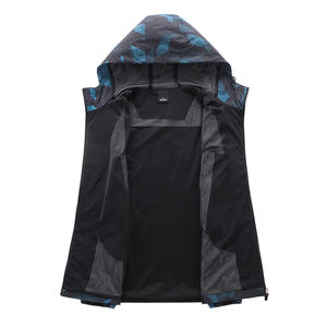Chaqueta Impermeable Softshell para Hombre, Chaqueta de Montaña, Chaqueta de Senderismo Impermeable, Chaqueta de Invierno para Exteriores - Product Image 6