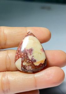 Lot en Gros de Cabochons en Mookite Rose Naturelle Effet Changeant de Couleur, 53 Carats, Formes et Tailles Variées, pour la Fabrication de Bijoux - Product Image 4