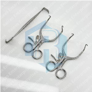 Juego de Retractores Gelpi y Senn Miller, 3 Piezas, Instrumentos Quirúrgicos de Acero Inoxidable, Herramientas Ortopédicas para Retracción de Heridas - Product Image 3