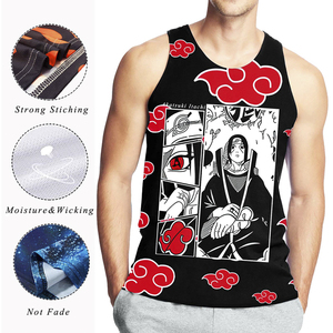 เสื้อกล้ามผู้ชายแบบซับลิเมชั่น เสื้อผ้ากีฬาทนทาน ระบายความชื้นได้ดี น้ำหนักเบา เหมาะสำหรับออกกำลังกาย วิ่ง และฝึกซ้อมทางกายภาพ - Product Image 3