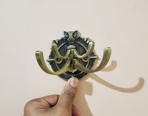 Heavy Duty Wall Mounted <b>Towel</b> Hanger <b>Hook</b> Rack Multi <b>Hook</b> Bathroom Kitchen Organizer for <b>Towels</b> Coats Robes Keys - Product Image 1
