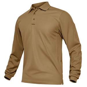 Uniforme de Guardia de Seguridad, Chaleco Reflectante Táctico para Exteriores, Ropa Deportiva Personalizada Unisex, Camisetas Polo de Seguridad de Manga Larga - Product Image 4