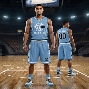 Uniforme de Baloncesto Unisex para Adultos, Transpirable, 100% Poliéster, de Secado Rápido, para 7on7/7v7, Personalizable con Nombre y Logotipo del Equipo - Product Image 2