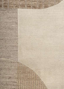 Alfombra Moderna Abstracta de Lana Anudada a Mano, Ecológica, Antideslizante, de Pelo Medio, Rectangular, para Sala de Estar, Alfombras Jaipur - Product Image 5