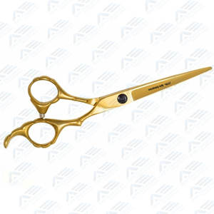 Tijeras de peluquero doradas de 6,0 pulgadas de precisión Premium profesional, instrumentos de belleza para peluquería y cuidado Personal - Product Image 2
