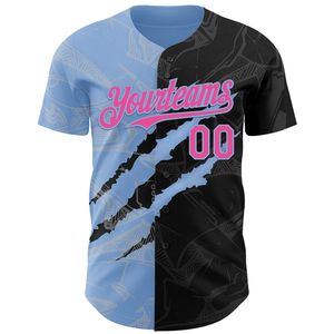 Camiseta de Béisbol Personalizada 100% Algodón Orgánico Antibacteriano Unisex con Botones Completos al por Mayor Ropa Deportiva - Product Image 2