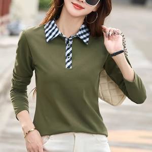 Blusa Deportiva Casual de Manga Larga para Mujer, Corte Regular, Cuello Alto con Cierre, Color Sólido, Modelo M4-441, Nueva Colección Primavera - Product Image 2