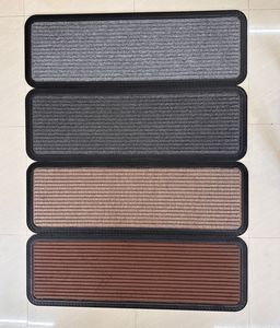 Modern Rectangle Plant Fiber <b>Doormat</b> 25X75CM Indoor High Quality Machine Made Nature Theme Horizontal Pattern - Product Image 2