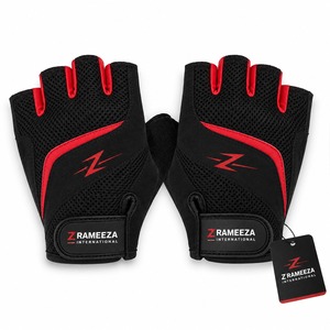 Cycling Exercise Fitness Training Half Finger Breathable Non-Slip <b>Cushion</b> Pads Lightweight Racing Gloves for Gym Weight Lifting - Product Image 1
