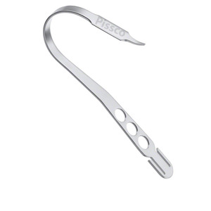 Écarteur osseux à levier pour genou PISSCO, élévateur osseux chirurgical Hohmann courbé, levier osseux chirurgical pour genou 9,12 po, 1 pièce - Product Image 1
