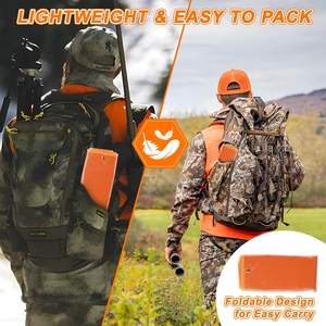 รถลากกวางแบบหนักพร้อมสายรัดและเชือก ทนทานต่อการฉีกขาด ใช้สำหรับลากสัตว์ป่า เช่น กวาง ซากุระ และอุปกรณ์ตกปลาบนน้ำแข็ง imra impex - Product Image 4