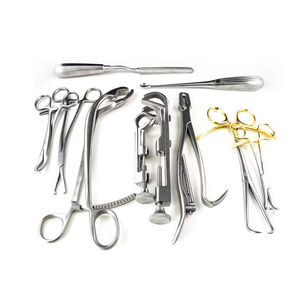 Professional Orthopedic Surgery Instruments Kit Stainless Steel Instrument Set Bone Holding Forceps Curettes By <b>Blush</b> Surgical - Product Image 3