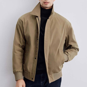 Lightweight Genuine <b>Leather</b> <b>Blazer</b> Korean Style Lapel <b>Jacket</b> Men's Casual Eco-Friendly Anti-Bacterial Windproof - Product Image 3