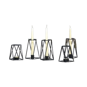 Vintage Iron <b>Candlestick</b> <b>Holder</b> for Home Decoration Christmas Handmade & Eco-Friendly - Product Image 1