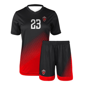 Ensemble de maillot de football de haute qualité vert néon avec design respirant - Product Image 1
