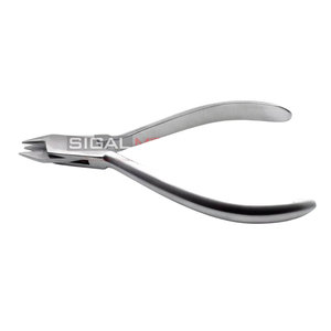 Pince Aderer dentaire à trois mâchoires pour la pliage manuel des fils orthodontiques, en acier inoxydable allemand, outils de laboratoire orthodontiques - Product Image 1
