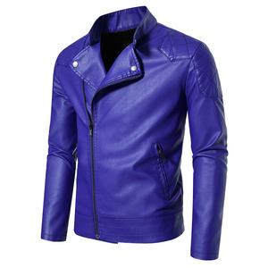 Leather <b>Jacket</b> For Men Latest Fashion Stylish Custom Color 100 Percent Leather Men's <b>Slim</b> <b>Fit</b> <b>Jacket</b> Streetwear Style - Product Image 4