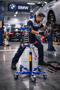 Compresor de resortes móvil manual KOENG KE-3500 - Product Image 4