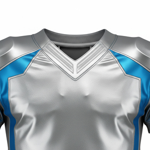 Uniforme de football américain de qualité professionnelle, couleur personnalisée, coutures renforcées, tissu hautement extensible pour une agilité maximale - Product Image 5