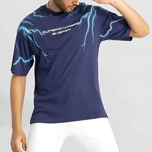 Camiseta Personalizada para Hombre, Oversize, 100% Algodón, con Paneles Gruesos, 260 g/m², Estilo Urbano, Lavada, Lisa, para Impresión DTG - Product Image 3