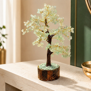 Green Jade Agate Money Tree Gemstone Carved Home Decoration Golden Wire Feng Shui Desk <b>Ornament</b> Wholesale Maharashtra Decorative - Product Image 5