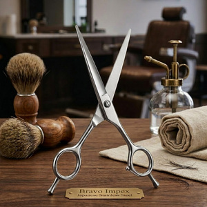 Precision Hair Cutting Scissors Professional Stainless Steel <b>Barber</b> Shears For Salon Hairdressers Kit <b>Set</b> 6-Inch Durable High - Product Image 1