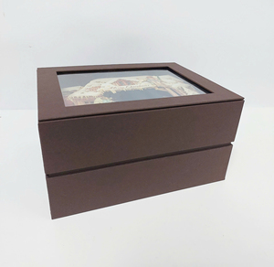Boîtes artisanales sur mesure, estampage et gaufrage faits à la main, papier duplex recyclable, boîtes rigides de style Raphe pour emballages cadeaux - Product Image 2