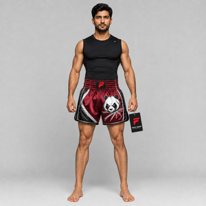 Shorts de Muay Thai haute performance offrant un confort léger, une conception respirante et une qualité athlétique fiable. - Product Image 1
