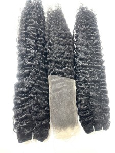 ผมมนุษย์ด้านหน้า/ปิดแบบหยิก13*4 13*6 HD ลูกไม้ใสด้านหน้า/ปิด - Product Image 2