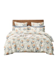Ensemble de Literie Luxe Imprimé Housse de Couette et Drap-Housse Tendance 100% Coton Taille King à Prix d'Usine Fabriqué en Inde