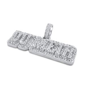 Colgante de Cruz de Moissanita de Diseño, Inspirado en el Estilo Hip Hop, Tono Dorado, Joyería Unisex con Brillo Excepcional para Uso Diario - Product Image 5