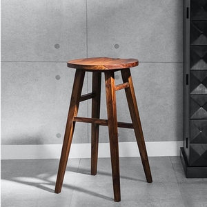 Harrington PU <b>Leather</b> Tall Bar <b>Stool</b> Metal Base Adjustable Height Contemporary Design-Kitchen Counter Height Commercial - Product Image 6