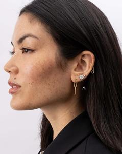 Cluster Marquise Princess Lab Grown Diamond Solitaire Stud Earrings Sparkling Minimalist Everyday Wear Studs 925 Sterling Silver - Product Image 5