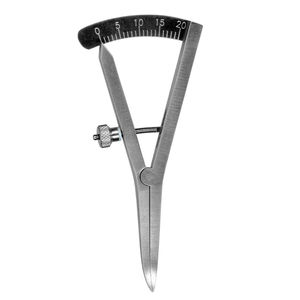 Calibre chirurgical CASTROVIEJO, instrument de mesure droit de précision, portée de la échelle 3-1/2 pouces, longueur de travail par Grip Surgical - Product Image 3