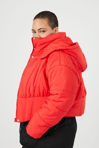 New Puffer <b>Jacket</b> Crop Top Embroidered for Women Cold Weather <b>Jacket</b> With Full Customization on Trending - Product Image 3