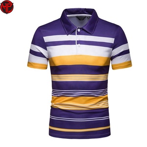 Camiseta Casual de Manga Corta para Hombre Hexaplus Industries, Tejido Sólido 100% Algodón, Transpirable, con Estampado por Transferencia de Calor, 140g, Color Azul Marino y Blanco - Product Image 1