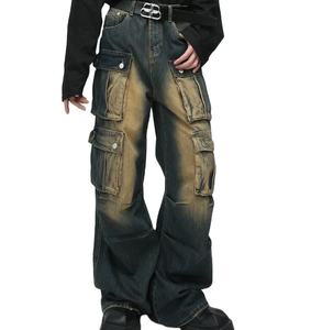 Pantalon Cargo Homme en Mélange de Coton Multi-Poches – Décontracté et Résistant pour le Quotidien – Vente en Gros Usine - Product Image 5
