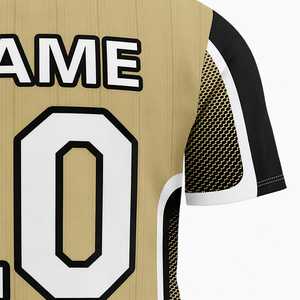 Camiseta de Béisbol al por Mayor, Personalizada por Sublimación, Unisex, Transpirable, Cuello en V, Manga Corta, 100% Poliéster, Uniforme Deportivo - Product Image 4