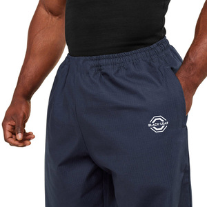 High Quality Custom Designed Men's <b>Trousers</b> Latest Style <b>with</b> <b>Elastic</b> <b>Waist</b> Closure Casual Adult OEM Services - Product Image 4