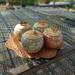 Cajas de Huevo de Lujo Fabricadas en Vietnam, Contenedor Decorativo Hecho a Mano para Joyería con Incrustaciones - Product Image 6