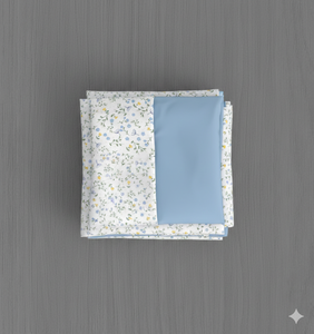 Parure de lit élégante 4 pièces pour lit Queen Size – Drap plat, drap-housse, taies d'oreiller en polyester anti-bactérien et infroissable pour tous - Product Image 5