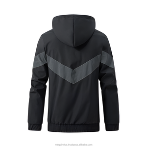 Chaqueta Cortavientos Reversible de Alta Calidad para Hombre, con Logotipo Personalizado, Transpirable, Resistente al Viento y a la Lluvia, para Primavera - Product Image 2